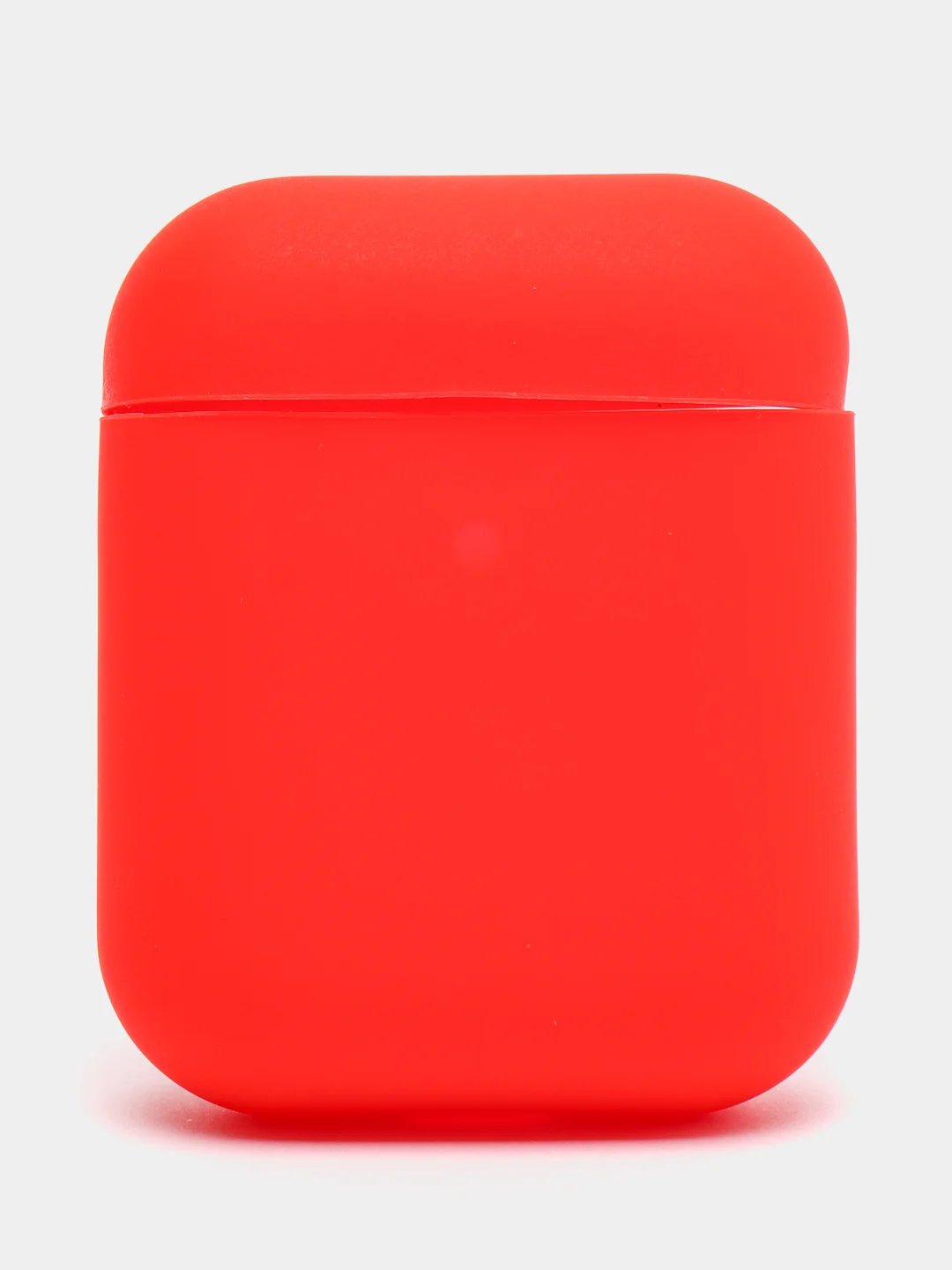 Красный силиконовый чехол для наушников Apple AirPods 1 / 2