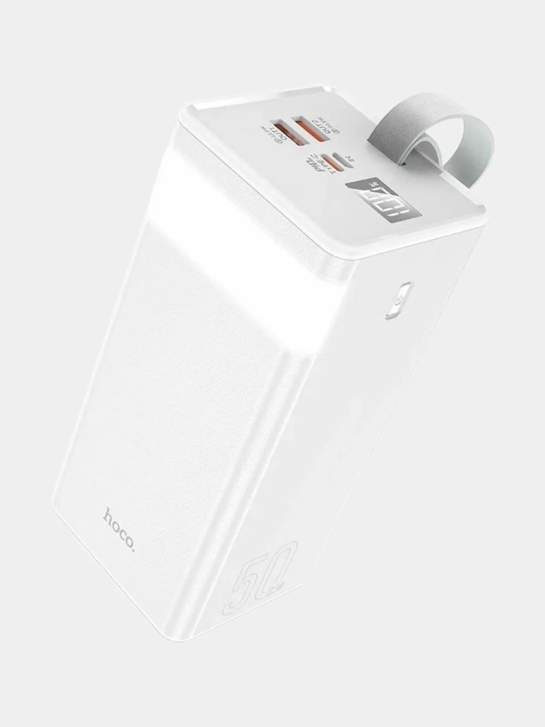 Белый внешний аккумулятор Hoco J86A 50000 mAh