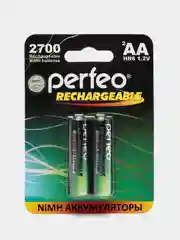 Аккумуляторы АА Perfeo, Ni-MH, пальчиковые аккумуляторные батарейки