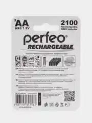 Аккумуляторы АА Perfeo, Ni-MH, пальчиковые аккумуляторные батарейки