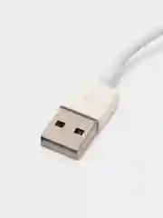 Белый кабель Lightning для iPhone 7, 8, X, 11, 12, 13, iPad, 1 метр, без упаковки