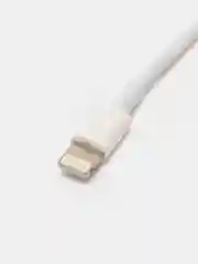 Белый кабель Lightning для iPhone 7, 8, X, 11, 12, 13, iPad, 1 метр, без упаковки