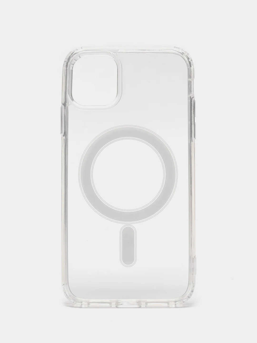 Чехол Magsafe для iPhone 11, 12/12Pro, 13  прозрачный (айфон)