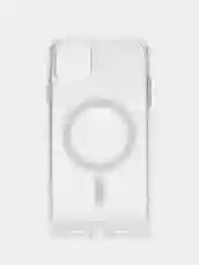 Чехол Magsafe для iPhone 11, 12/12Pro, 13  прозрачный (айфон)