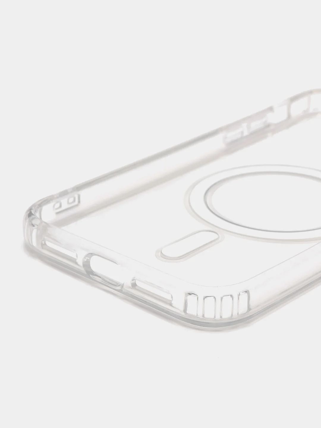 Чехол Magsafe для iPhone 11, 12/12Pro, 13  прозрачный (айфон)