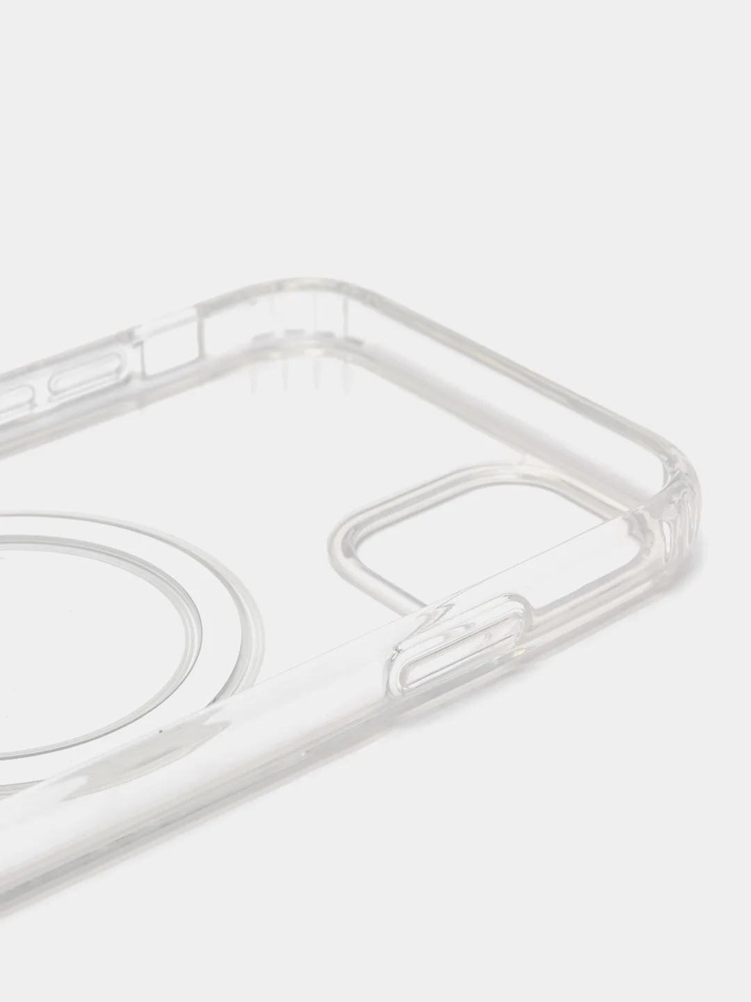 Чехол Magsafe для iPhone 11, 12/12Pro, 13  прозрачный (айфон)