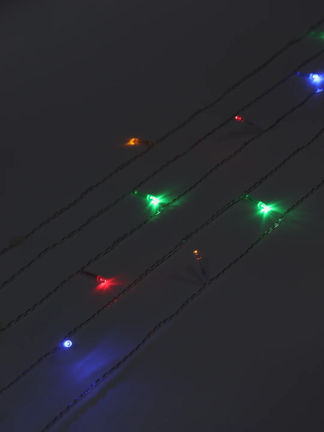 Гирлянда занавес 3 х 3 м , мультиколор, 8 режимов свечения, 320 LED 3/3