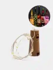 Cветодиодная гирлянда пробка для декора 1, 2 и 3 метра, 10, 20 и 30 LED