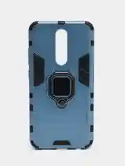 Голубой чехол с кольцом для Redmi 11T Pro Mi 10 T 11 Lite 9 Note 10 S Poco F3 M4 X3 10C 7 А  8 9 С