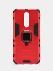 Красный чехол с кольцом для Redmi 11T Pro Mi 10 T 11 Lite 9 Note 10 S Poco F3 M4 X3 10C 7 А  8 9 С