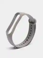 Серый ремешок силиконовый для Xiaomi Mi Band 7 / Xiaomi Mi Band 8
