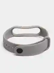 Серый ремешок силиконовый для Xiaomi Mi Band 7 / Xiaomi Mi Band 8