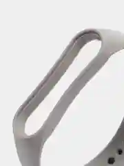 Серый ремешок силиконовый для Xiaomi Mi Band 7 / Xiaomi Mi Band 8