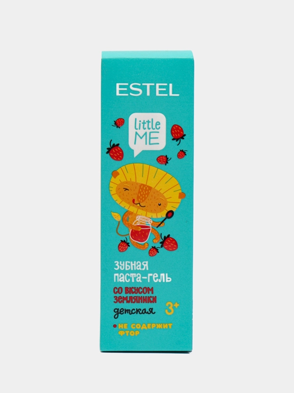 Зубная паста-гель со вкусом земляники ESTEL LITTLE ME, детская, 60 мл