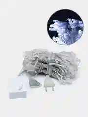 Белый гирлянда-штора светодиодная, 3 x 3 метра