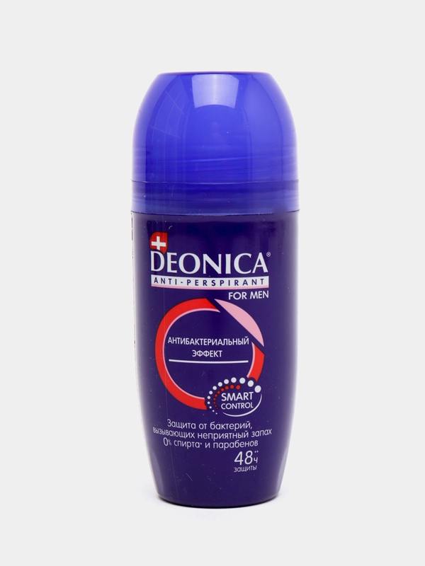 Антиперспирант DEONICA FOR MEN, антибактериальный эффект, ролик, 50 мл