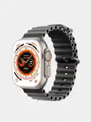 Оранжевый умные смарт фитнес часы W&O X8 + Ultra, 49 мм, смарт часы, smart watch