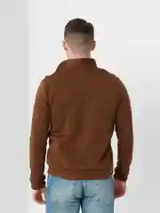 Коричневый свитер, мужская кофта