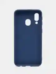 Темно-синий чехол Samsung Galaxy A40, Самсунг Галакси А40 силиконовый