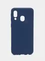 Темно-синий чехол Samsung Galaxy A40, Самсунг Галакси А40 силиконовый