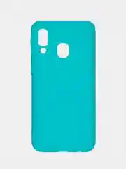 Бирюзовый чехол Samsung Galaxy A40, Самсунг Галакси А40 силиконовый