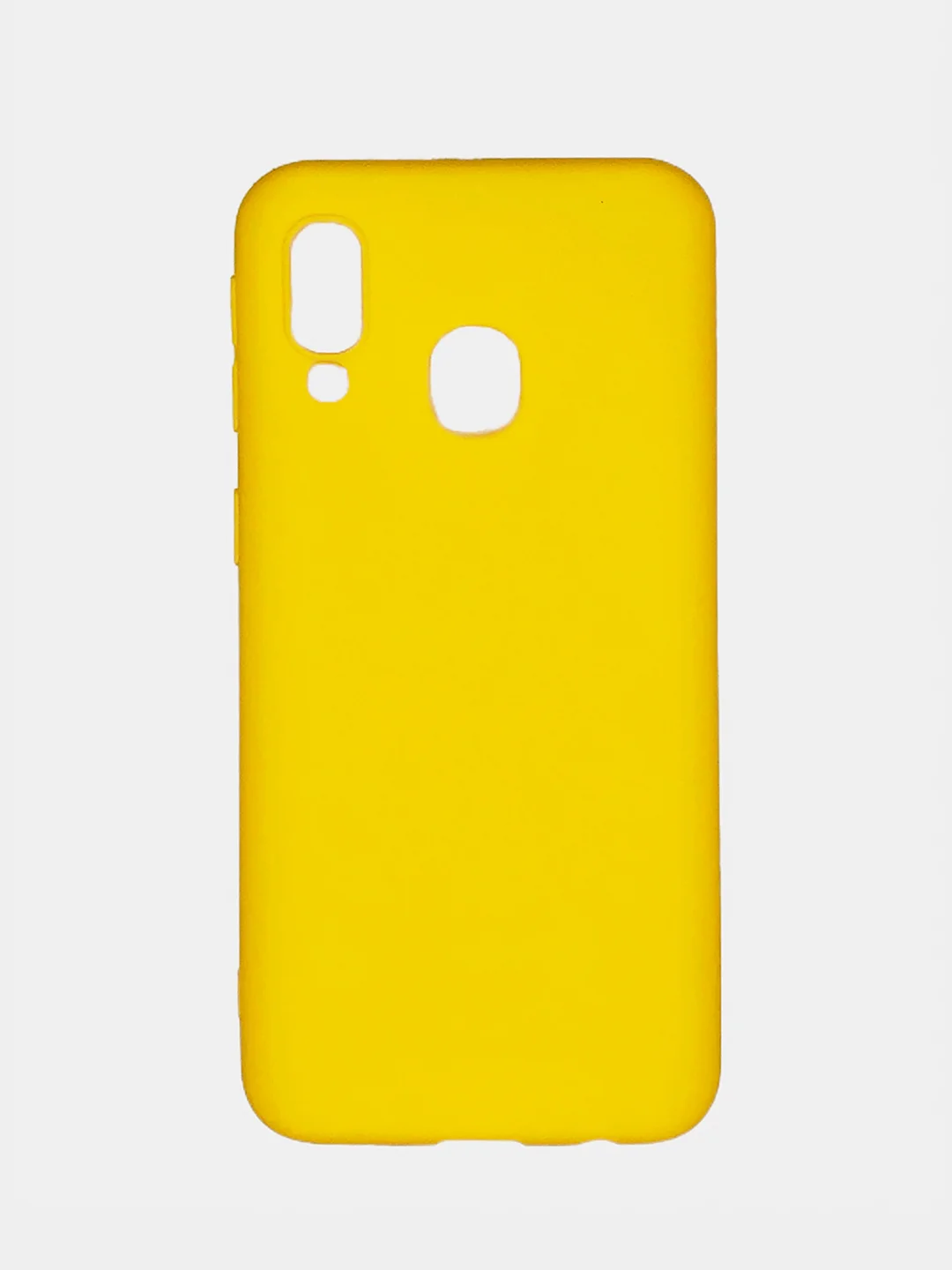 Желтый чехол Samsung Galaxy A40, Самсунг Галакси А40 силиконовый