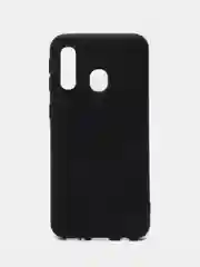 Черный чехол Samsung Galaxy A40, Самсунг Галакси А40 силиконовый