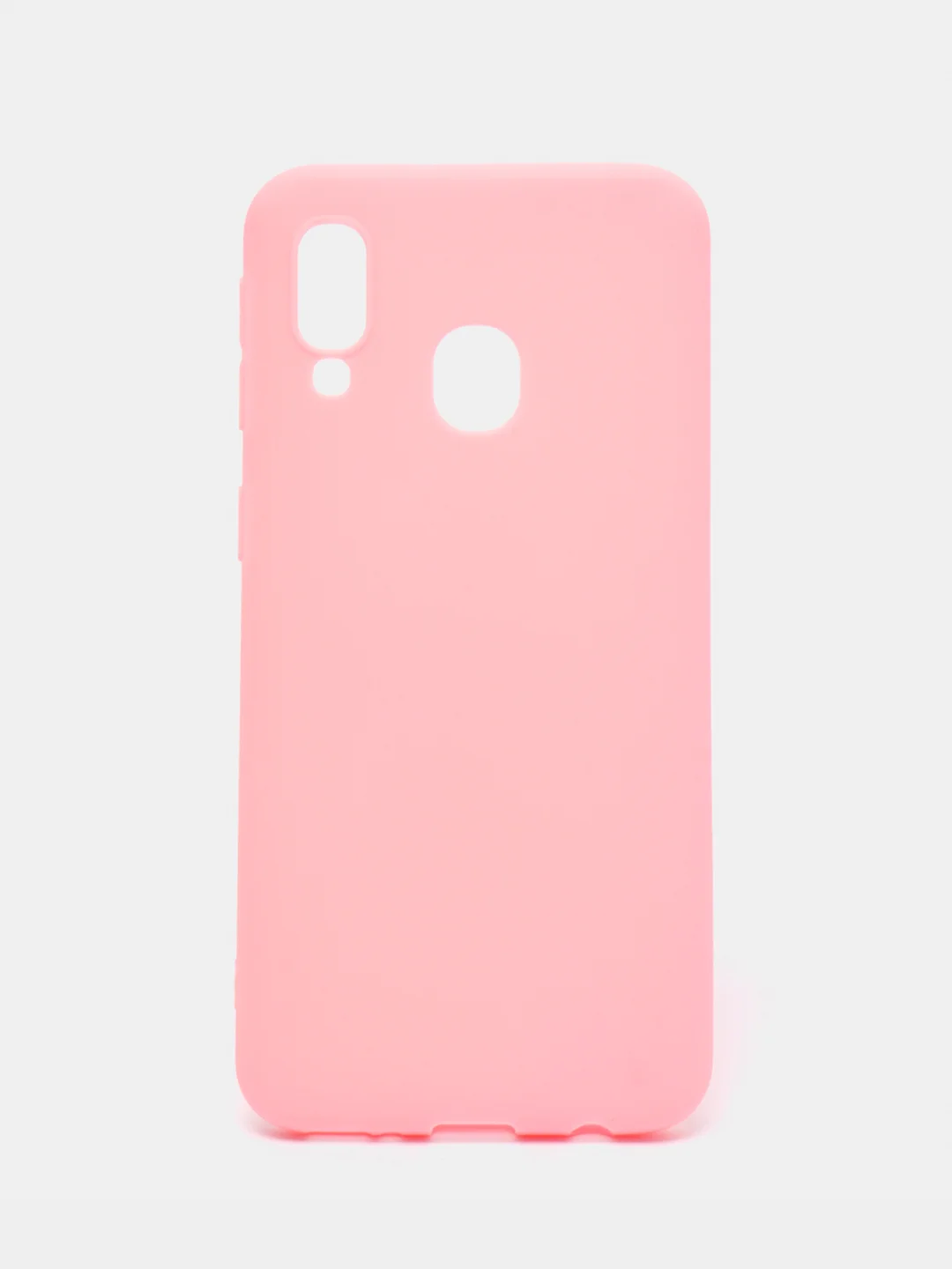 Розовый чехол Samsung Galaxy A40, Самсунг Галакси А40 силиконовый