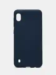 Синий чехол Samsung Galaxy A10 / M10 (Самсунг Галакси А10 / М10), прозрачный