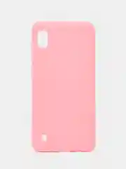 Розовый чехол Samsung Galaxy A10 / M10 (Самсунг Галакси А10 / М10), прозрачный