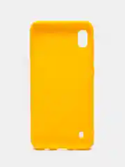 Желтый чехол Samsung Galaxy A10 / M10 (Самсунг Галакси А10 / М10), прозрачный