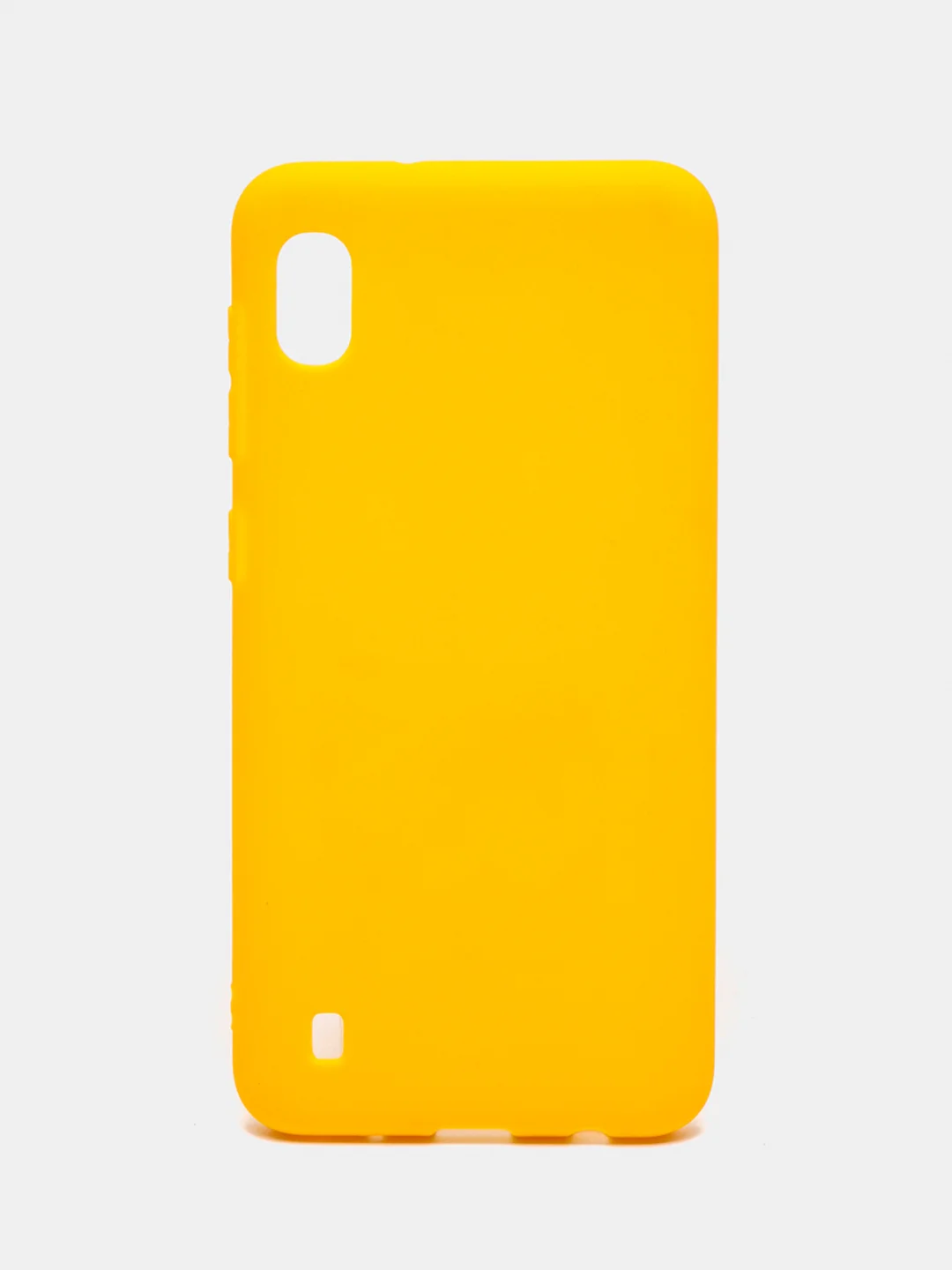 Желтый чехол Samsung Galaxy A10 / M10 (Самсунг Галакси А10 / М10), прозрачный