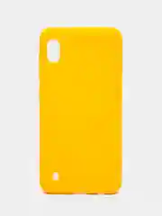 Желтый чехол Samsung Galaxy A10 / M10 (Самсунг Галакси А10 / М10), прозрачный