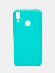 Бирюзовый чехол Huawei Honor 8C, Хуавей Хонор 8С силиконовый цветной матовый