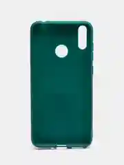 Зеленый чехол Huawei Honor 8C, Хуавей Хонор 8С силиконовый цветной матовый