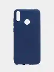 Индиго чехол Huawei Honor 8C, Хуавей Хонор 8С силиконовый цветной матовый