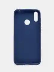 Индиго чехол Huawei Honor 8C, Хуавей Хонор 8С силиконовый цветной матовый