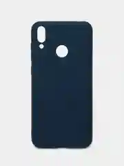 Темно-синий чехол Huawei Honor 8C, Хуавей Хонор 8С силиконовый цветной матовый