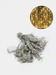 Гирлянда-штора, 640 LED, теплый золотой цвет, 3 х 3 м
