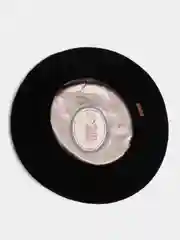 Черный берет женский, шерстяной