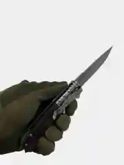 Нож Browning FA56 складной туристический, сталь 420, рукоять накладки сталь, дерево