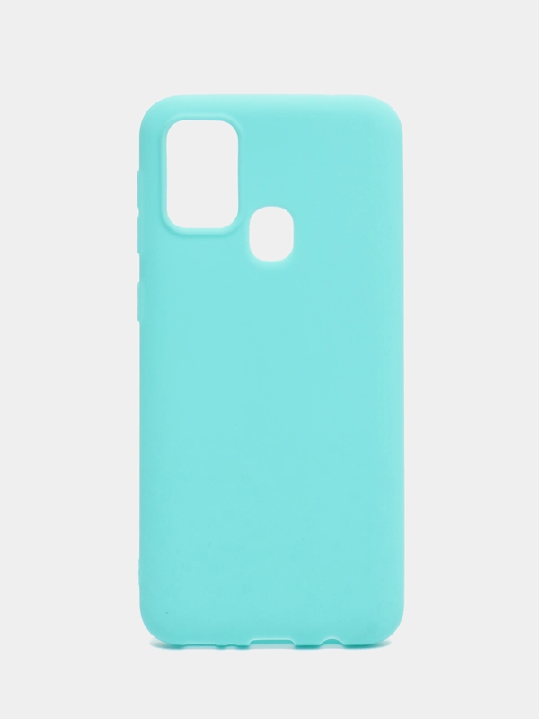 Чехол силиконовый для Samsung Galaxy M31 (Самсунг Галакси М31), цветной, матовый