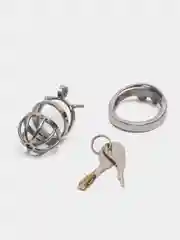 Пояс верности мужской, металлический
