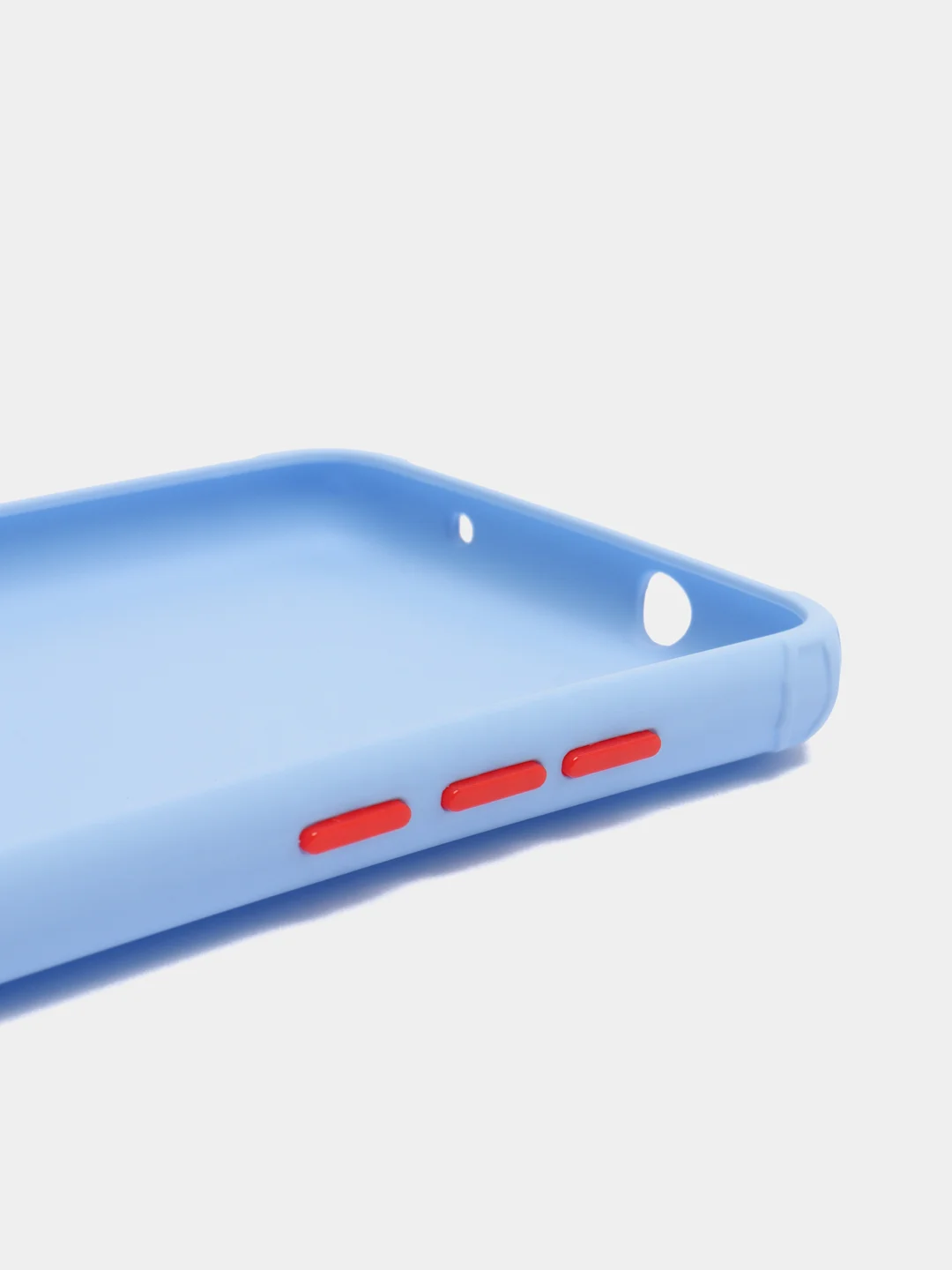 Небесно-голубой чехол Xiaomi Redmi 7A, Сяоми Редми 7А силиконовый противоударный с усиленными углами