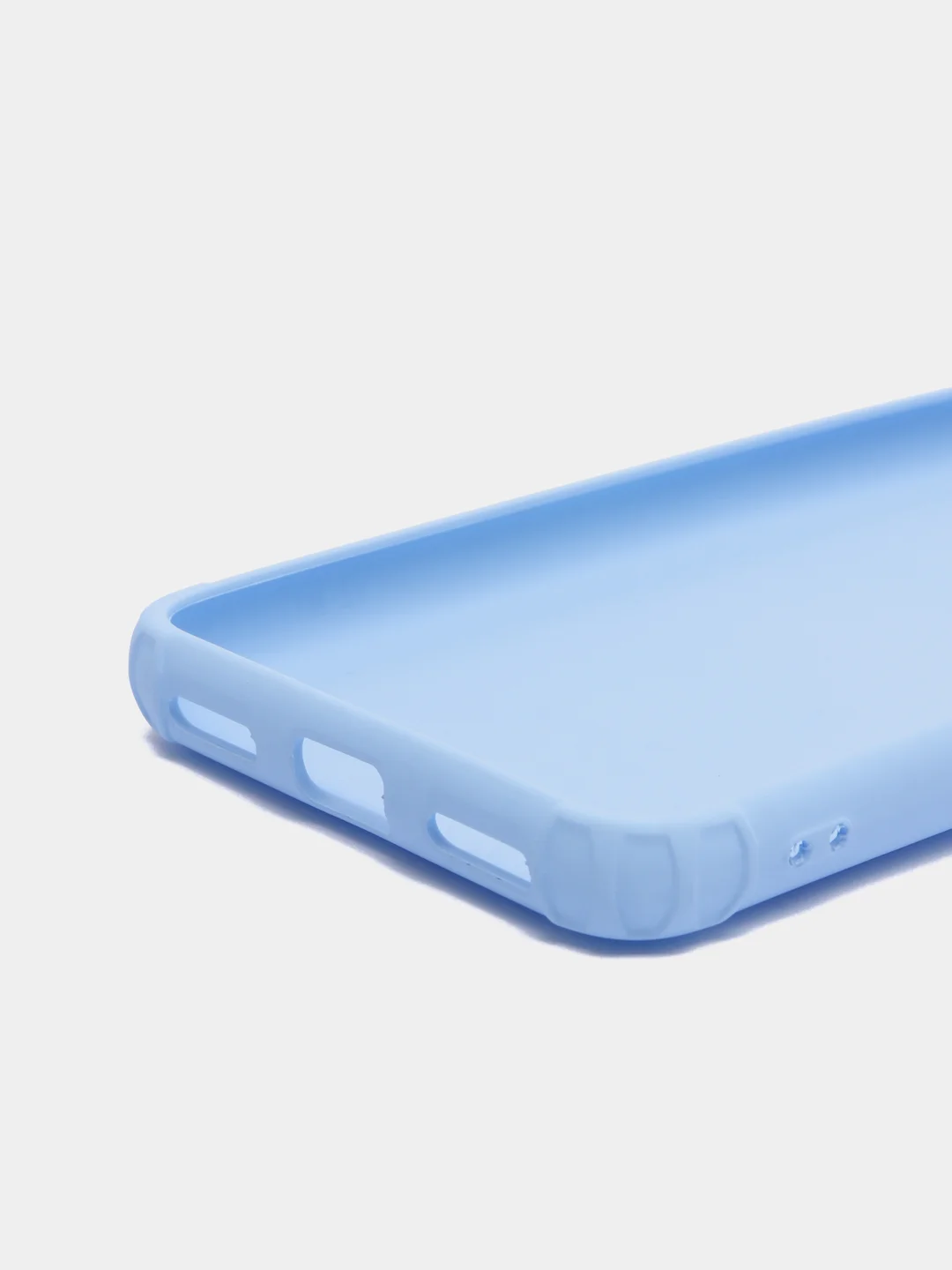Небесно-голубой чехол Xiaomi Redmi 7A, Сяоми Редми 7А силиконовый противоударный с усиленными углами
