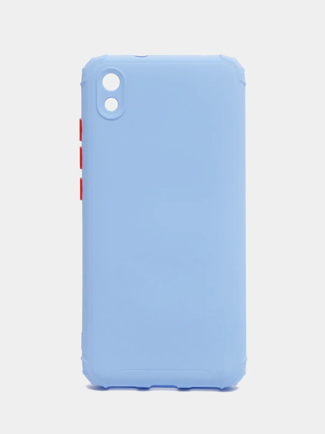 Небесно-голубой чехол Xiaomi Redmi 7A, Сяоми Редми 7А силиконовый противоударный с усиленными углами