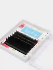 Ресницы черные Мини Микс 6 линий Lash&Go, наращивание ресниц ПРЗ