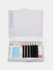 Ресницы черные Мини Микс 6 линий Lash&Go, наращивание ресниц ПРЗ