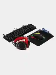 Игровой набор Defender Singularity MKP-118 мышь+клавиатура+гарнитура+ков