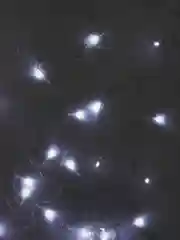 Белый гирлянда-штора светодиодная
